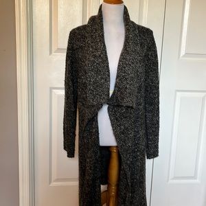 Calvin Klein sweater wrap coat, sz M